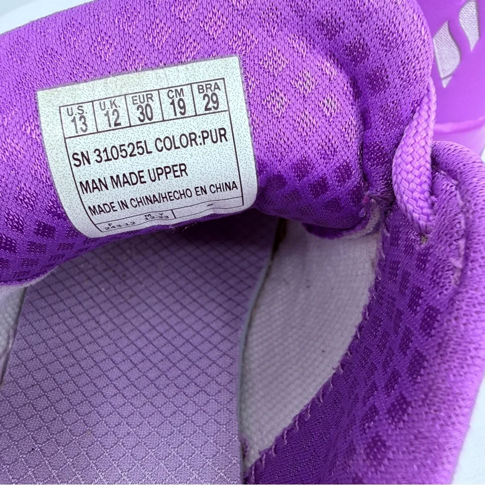 Skechers Purple Air Cushion Sneakers Girls Size 13 Youth